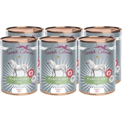 Terra Canis Диабетичен Кон 6 x 400 г