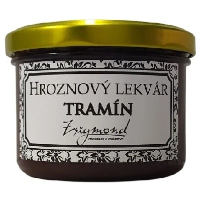 Vinárstvo Zsigmond Tramín červený hroznový lekvár 2025 165 ml