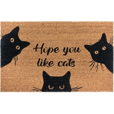 Hanse Home Collection Mix Mats 105667 Cocos Hnedá 45 x 75 cm
