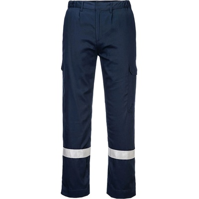 Portwest hi-vis bizflame fr412 / Леки огнеупорни панталони, светлоотразителни и антистатични - тъмносин xl (fr412narxl)