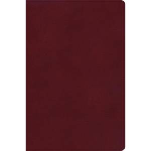 NASB Giant Print Reference Bible, Burgundy Leathertouch | Holman Bible Publishers (ISBN: 9781087766041)