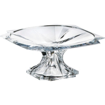 Bohemia Crystal Talíř na noze Metropolitan 330mm