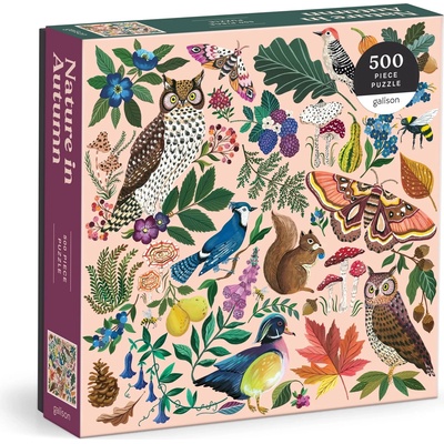 Galison - Puzzle Nature in Autumn - 500 piese