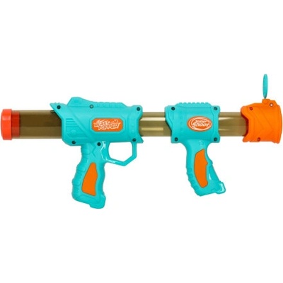 MG Air Popper Nerf 2in1 guľová pištol s nábojmi modrá