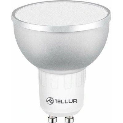 Tellur LED žiarovka WiFi Smart LED RGB žiarovka GU10, 5 W, číra, teplá biela