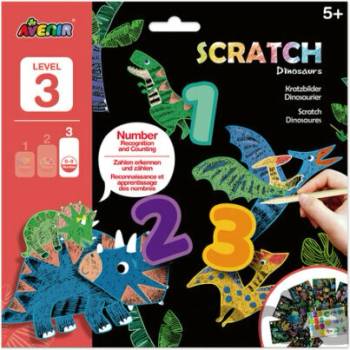 Avenir Škrabací obrázky Level 3 Dinosauři