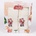 Комплект хавлиени кърпи в цвят екрю с Дядо Коледа