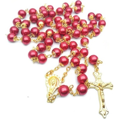 Miranda Ruženec red pearls R81234