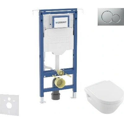 Geberit Duofix Villeroy Boch s tlačidlom Sigma01 SANI11CK2109