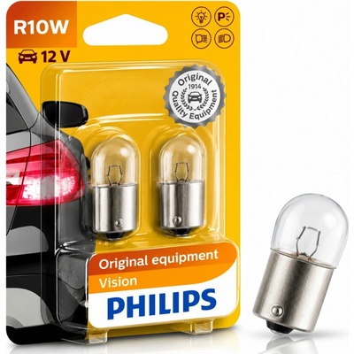 Philips 12814B2 R10W BA15s 12V 10W