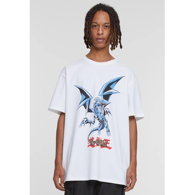 Mister Tee Тениска Yu-Ghi-Oh Blue Eyes White Dragon Heavy Oversize Tee white XXLUB-MT2623-00220 - Тъмносив, размер 3XL