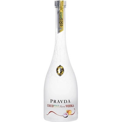 Vodka Pravda CocoPine 37,5% 0,05 l (holá láhev)