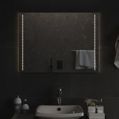 vidaXL LED огледало за баня, 60x80 см (3154051)