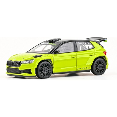 Abrex Škoda Fabia IV RS Rally2 (2022) Zelená Mamba 1:43