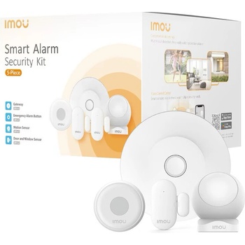 Imou Алармен комплект Imou - KIT-Alarm ZG2 -EU-5, бял (KIT-Alarm(ZG2)-EU-5)