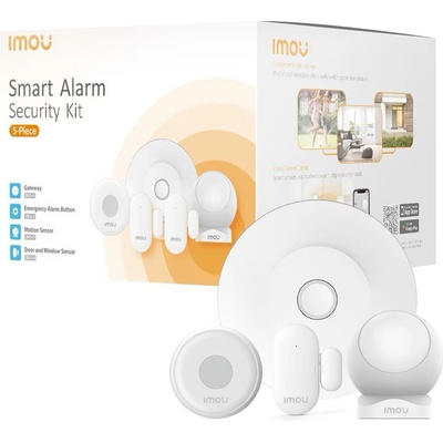Imou Алармен комплект Imou - KIT-Alarm ZG2 -EU-5, бял (KIT-Alarm(ZG2)-EU-5)