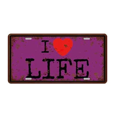 Ceduľa I Love Life
