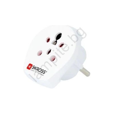 SKROSS pa60 - Пътен адаптер за Индия, Израел и Дания (sl1698)