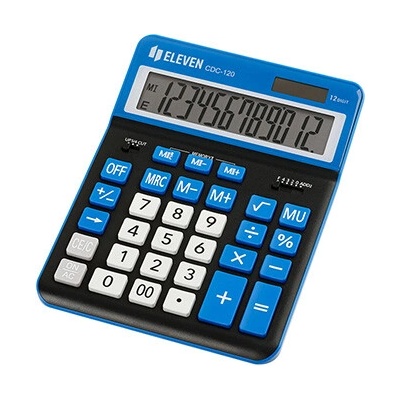 Eleven Kalkulačka CDC-120-BK/NV, čierno-modrá