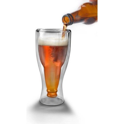 MIVEMI Pivní lahvová sklenice 400 ml