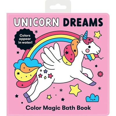 Mudpuppy Unicorn Dreams Color Magic Bath Book