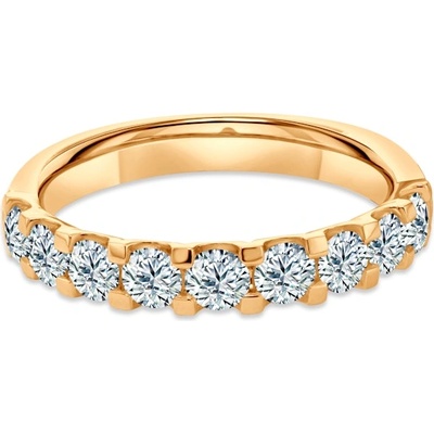 SAVICKI Годежен пръстен Savicki: двуцветно злато, лабораторни диаманти