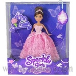 Sparkle Girlz Кукла Лукс с розова рокля