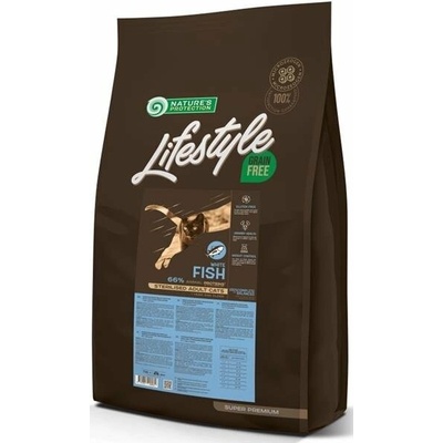 Nature's Protection Cat Dry LifeStyle GF Sterilised W.Fish 7 kg
