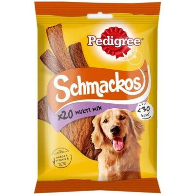 PEDIGREE Adult Schmackos Multi Mix 144 g Maškrta pre psov