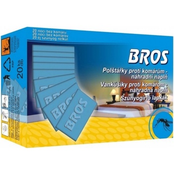 Bros polštářky do odpařovače proti komárům 20 ks