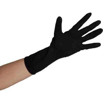 Framar Nitrilové rukavice Midnight Mitts černé 100 ks velikost S