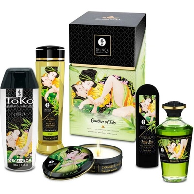 Shunga edo garden kit organic collection 250 ml + 100 ml + 165 ml + 60 ml + 30 ml
