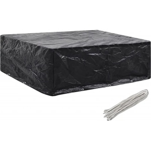 vidaXL Покривало за градински мебели 8 капси 250x210x90 см (45123)