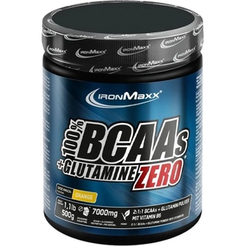 IronMaxx BCAA + Glutamine Powder [500 грама] Портокал