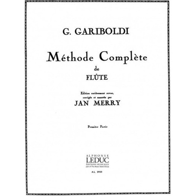 Methode Complete 1 Op.128 pre priečnu flautu od Giuseppe Gariboldi