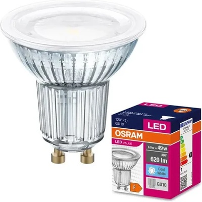 OSRAM Led ЛАМПА value par1680120 6, 9w/840 230v gu10 ledvance (ledvance 4058075096721)