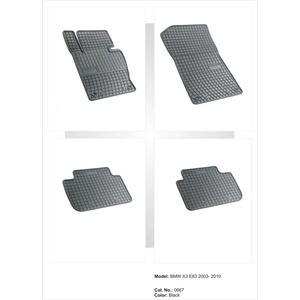 FroGum Гумени стелки за BMW X3 E83 (2003-2010), марка Frogum (0667)