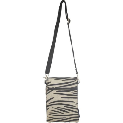Kožená crossbody kabelka Zebra