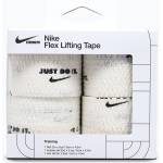 Nike strength Кохезивен еластичен бинт Nike Strenght Flex Lifting Tape white/black