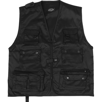 Mil-Tec Vesta JAGD na lov alebo rybárčenie - Čierna