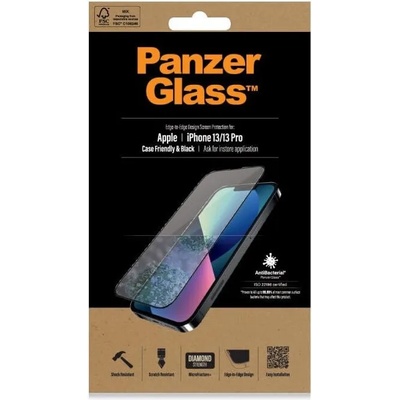 Panzer Стъклен протектор за iPhone 12 Pro Max, PANZERGlass Antibacterial
