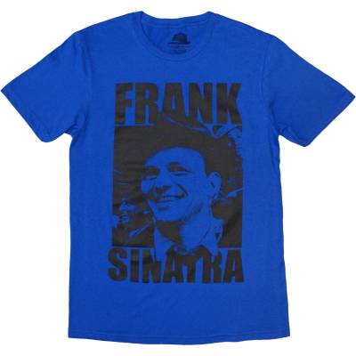 Frank Sinatra Montage Photos Blue M Риза (<![CDATA[FSTS02MBL02]]>)