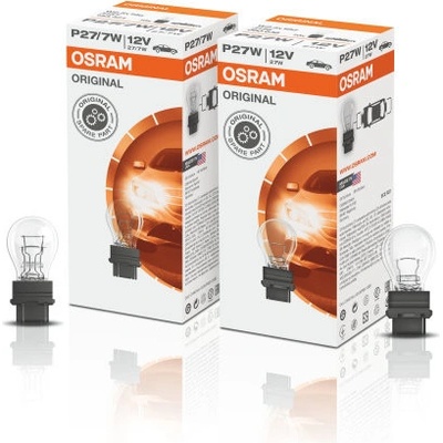 Osram štandard P27/7W W2, 5x16q 12V 27,7W