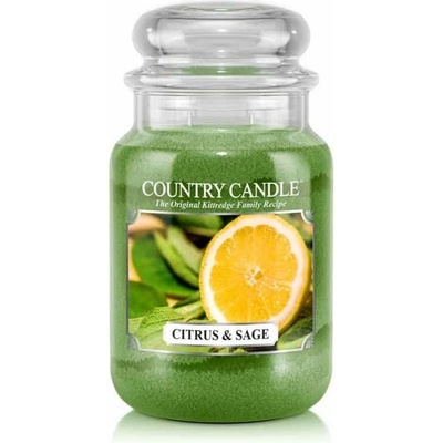 Country Candle Citrus & Sage 652 g