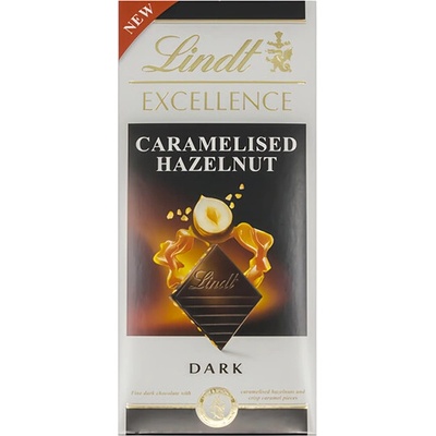 Lindt Excellence Caramelised Hazelnut 100 g