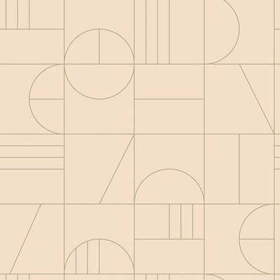 estahome 139206 Béžová vliesová tapeta geometrický vzor Art Deco Est rozmery 0,53 x 10,05 m