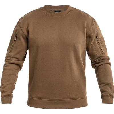 Mikina Mil-Tec taktická ROUND NECK COYOTE COYOTE BROWN – Hledejceny.cz