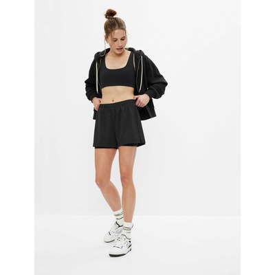 GAP Спортни бягащи шорти GapFit 2-в-1 Runaround GAP GAP | Cheren | ЖЕНИ | M