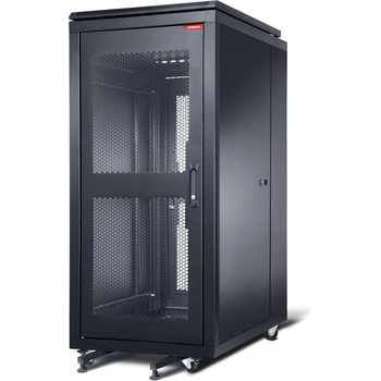 Formrack 19" Server rack 32U 600/1000mm, perforated front and back door, openable locking sides, height: 1653mm, loading capacity: 1000kg (does not include castor/feet group) (SC-32U60100)
