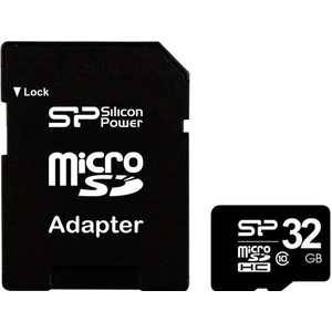 Silicon Power microSDHC 32GB Class 10 SP032GBSTH010V10-SP